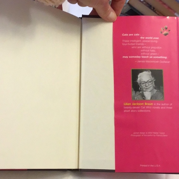 ๐4/10.00๐ The Cat Who Went Bananas, Lilian Jackson Braun, hardcover like-new - Picture 6 of 7